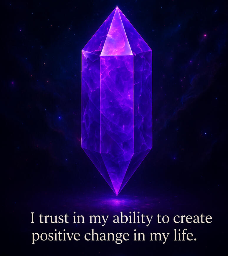 After choosing, the crystal speaks — revealing a lesson, affirmation, or shadow to reflect on. Crystals can be collected in a sacred digital library, and synced to chakra levels, days of the week, etc.
